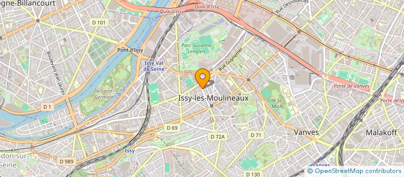 localisation de l'entreprise MADAME DELPHINE LORHO à ISSY-LES-MOULINEAUX