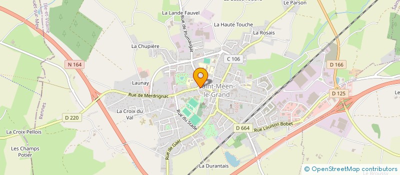localisation de l'entreprise MADAME DELPHINE LORISSON à SAINT-MEEN-LE-GRAND