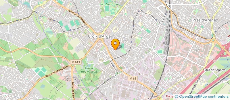 localisation de l'entreprise MADAME DELPHINE LUCAROTTI à MONTPELLIER