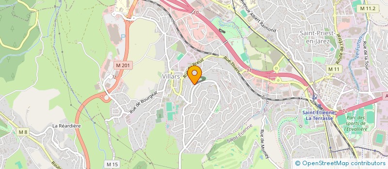 localisation de l'entreprise MADAME DELPHINE LUMIA  VILLARS