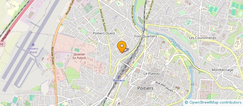 localisation de l'entreprise MADAME DELPHINE MAGALI NIEZ à POITIERS
