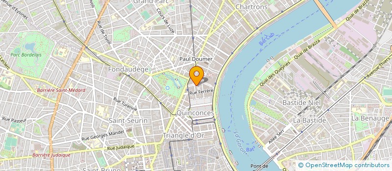 localisation de l'entreprise MADAME DELPHINE MAGALON  BORDEAUX