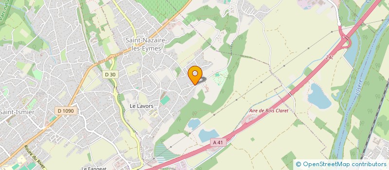 localisation de l'entreprise MADAME DELPHINE MAILLET  SAINT-NAZAIRE-LES-EYMES