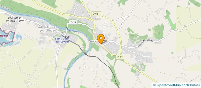 localisation de l'entreprise MADAME DELPHINE MAIRESSE à GIROUSSENS