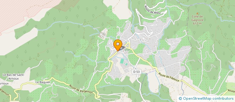 localisation de l'entreprise MADAME DELPHINE MAITREHENRY  SEILLANS