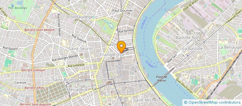 localisation de l'entreprise MADAME DELPHINE MAJDANSKI  BORDEAUX