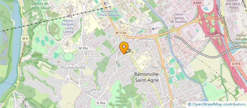 localisation de l'entreprise MADAME DELPHINE MALBEC à RAMONVILLE-SAINT-AGNE