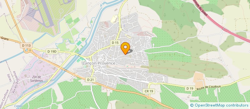 localisation de l'entreprise MADAME DELPHINE MALLAY  LANCON-PROVENCE