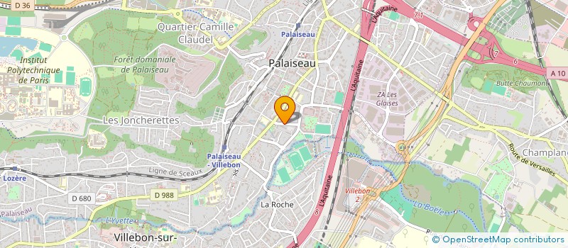 localisation de l'entreprise MADAME DELPHINE MALLE à PALAISEAU
