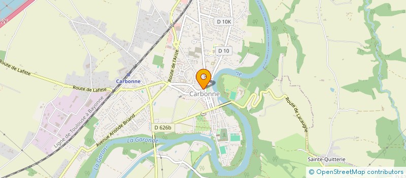 localisation de l'entreprise MADAME DELPHINE MANDROU  CARBONNE