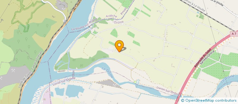 localisation de l'entreprise MADAME DELPHINE MARCON à LIVRON-SUR-DROME