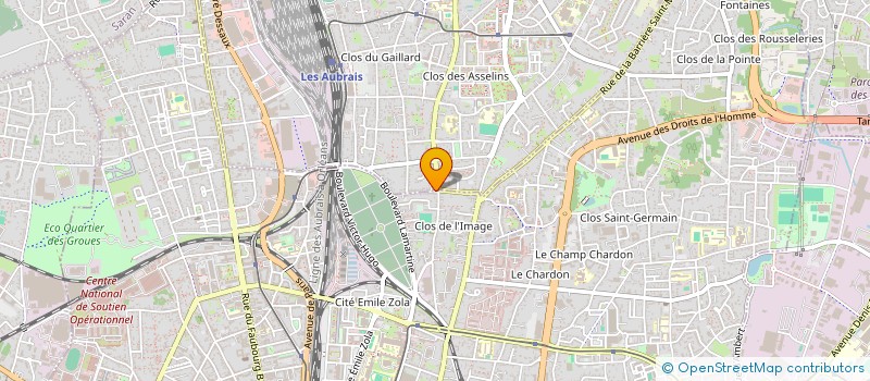 localisation de l'entreprise MADAME DELPHINE MARECHAU à FLEURY-LES-AUBRAIS