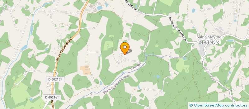 localisation de l'entreprise MADAME DELPHINE MARIE  DOUVILLE