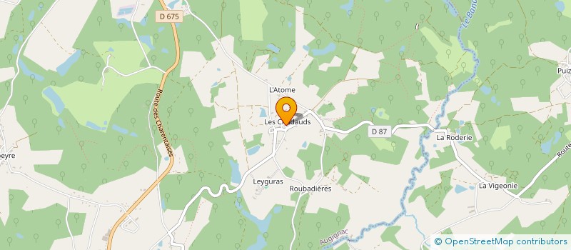 localisation de l'entreprise MADAME DELPHINE MARIN  AUGIGNAC