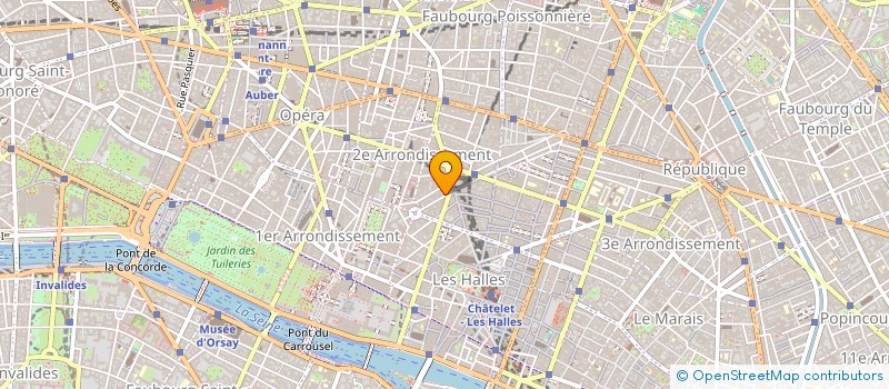 localisation de l'entreprise MADAME DELPHINE MARINESSE  PARIS