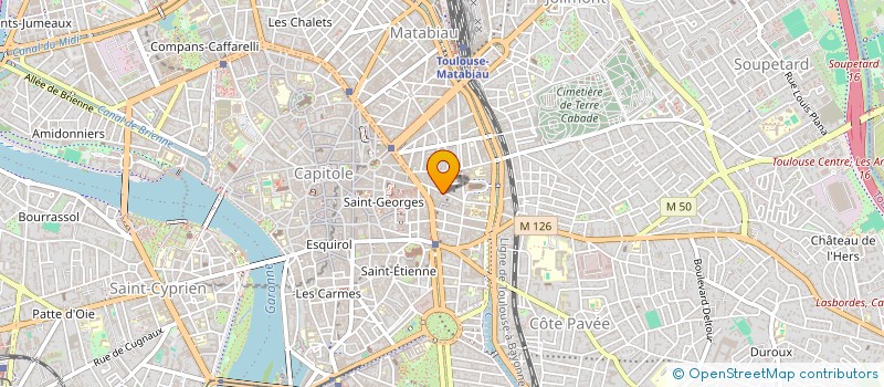 localisation de l'entreprise MADAME DELPHINE MARTI à TOULOUSE