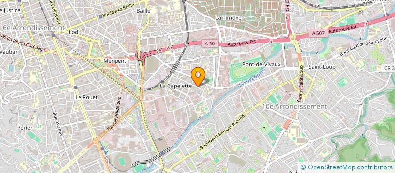 localisation de l'entreprise MADAME DELPHINE MARTIN à MARSEILLE
