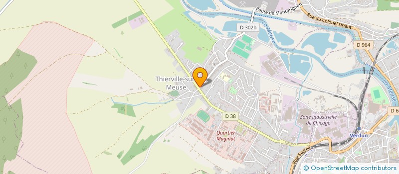 localisation de l'entreprise MADAME DELPHINE MARTIN  THIERVILLE-SUR-MEUSE