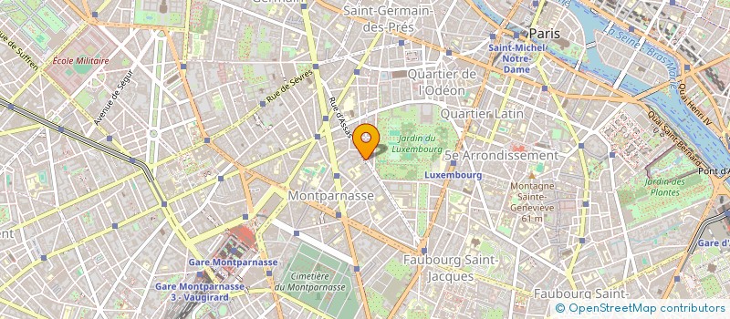 localisation de l'entreprise MADAME DELPHINE MARTIN à PARIS