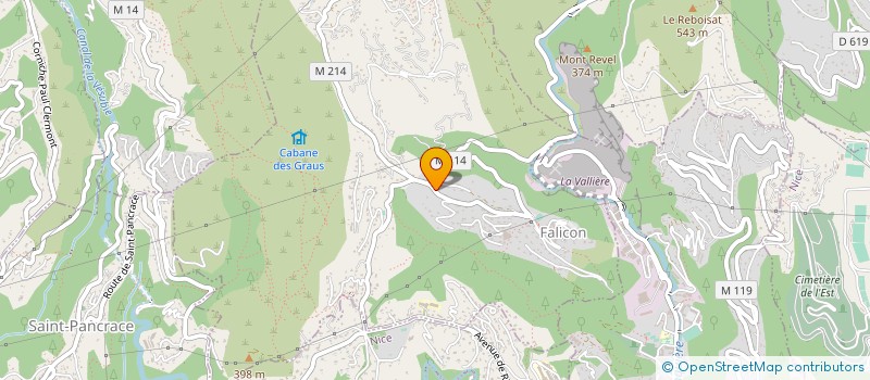 localisation de l'entreprise MADAME DELPHINE MARTINEZ  NICE