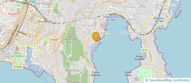 localisation de l'entreprise MADAME DELPHINE MARTINEZ-GARCIA MALO DE MOLINA à VILLEFRANCHE-SUR-MER