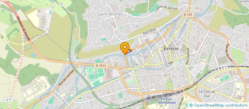 localisation de l'entreprise MADAME DELPHINE MARZIOU à EVREUX