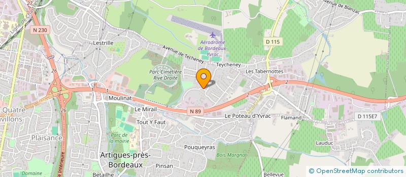 localisation de l'entreprise MADAME DELPHINE MASSA  ARTIGUES-PRES-BORDEAUX