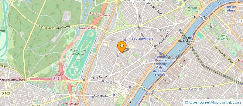 localisation de l'entreprise MADAME DELPHINE MAUREL  PARIS