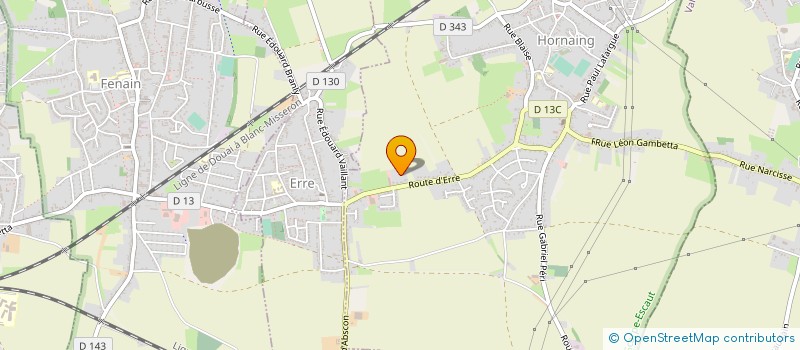 localisation de l'entreprise MADAME DELPHINE MEDJIR  HORNAING