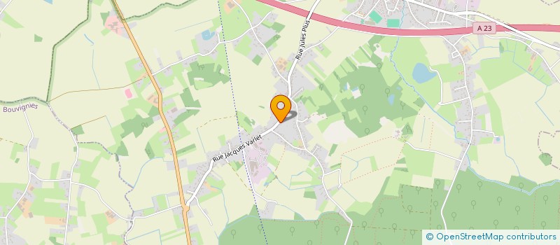 localisation de l'entreprise MADAME DELPHINE MEILLASSOUX  BEUVRY-LA-FORET