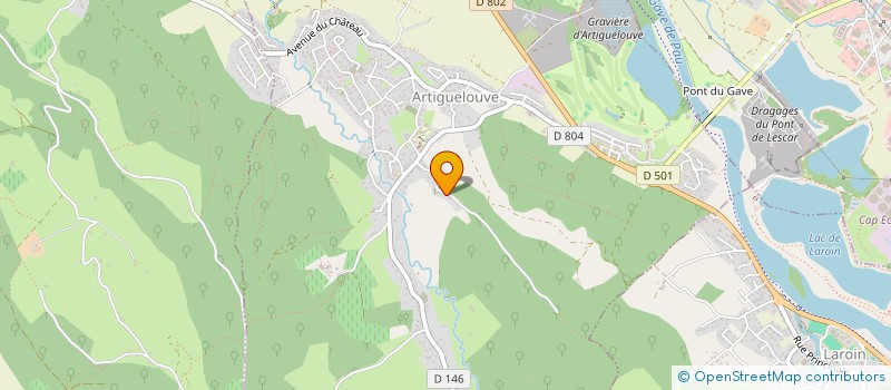 localisation de l'entreprise MADAME DELPHINE MENAGER  LAROIN