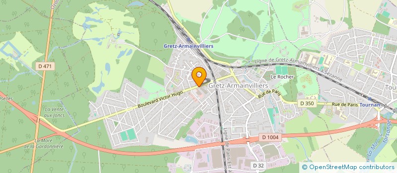 localisation de l'entreprise MADAME DELPHINE MENDES  GRETZ-ARMAINVILLIERS