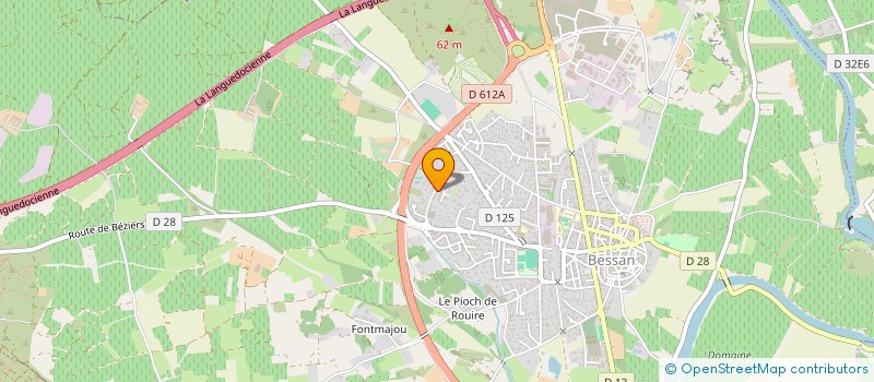 localisation de l'entreprise MADAME DELPHINE MESQUIDA  BESSAN