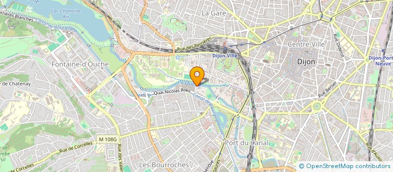 localisation de l'entreprise MADAME DELPHINE MILLIERE à DIJON