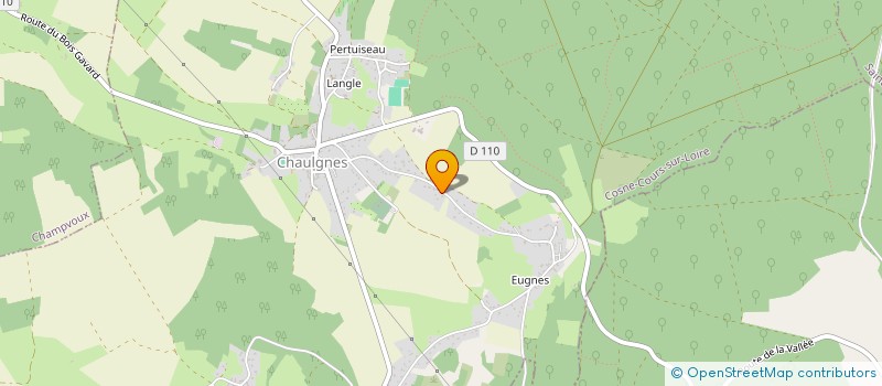 localisation de l'entreprise MADAME DELPHINE MM  CHAULGNES