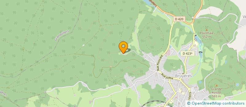 localisation de l'entreprise MADAME DELPHINE MOCHEL  BRUYERES