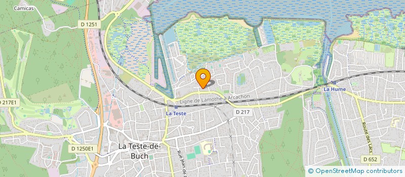 localisation de l'entreprise MADAME DELPHINE MORO à LA TESTE-DE-BUCH