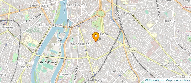 localisation de l'entreprise MADAME DELPHINE MOUANDJO LAMBE à TOULOUSE