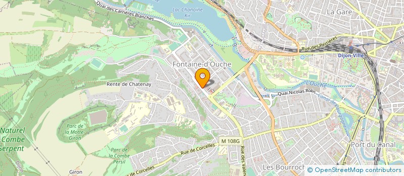 localisation de l'entreprise MADAME DELPHINE MOUROT  DIJON