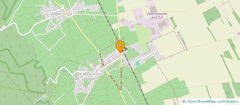 localisation de l'entreprise MADAME DELPHINE MOUSSY  LE MESNIL-SUR-OGER