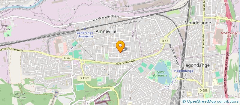 localisation de l'entreprise MADAME DELPHINE MUNSCH  AMNEVILLE