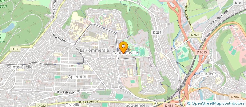 localisation de l'entreprise MADAME DELPHINE MUNTANER à LE HAVRE