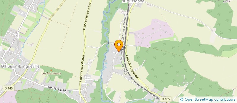 localisation de l'entreprise MADAME DELPHINE MURIEL VIRG HARRAULT  GUIGNEVILLE-SUR-ESSONNE