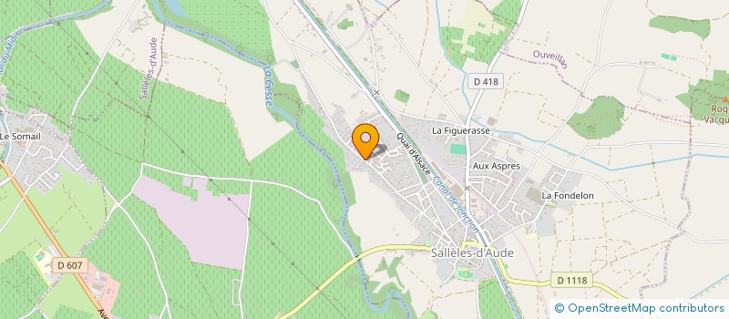 localisation de l'entreprise MADAME DELPHINE NAVAL  SALLELES-D'AUDE