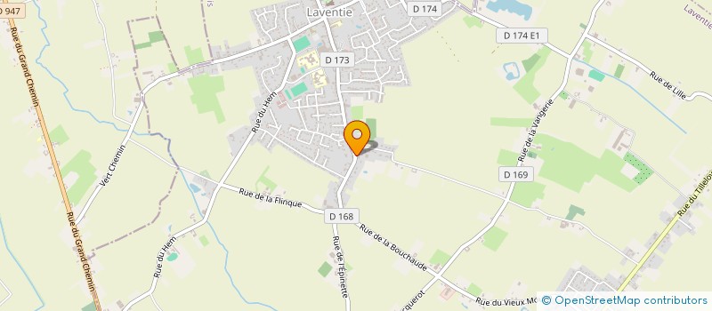 localisation de l'entreprise MADAME DELPHINE NICLAS  VIEILLE-CHAPELLE