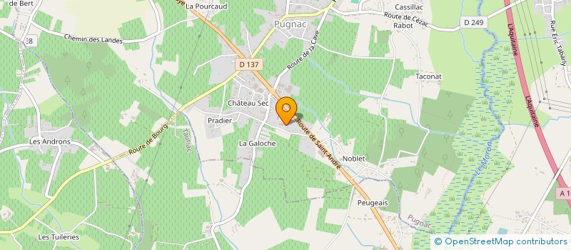 localisation de l'entreprise MADAME DELPHINE NIEMECK à PUGNAC