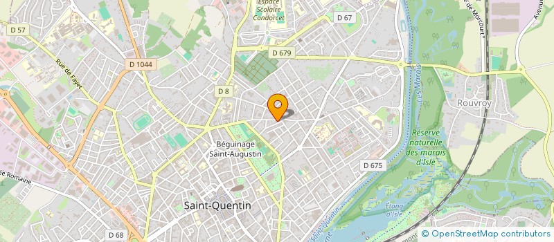 localisation de l'entreprise MADAME DELPHINE NOBECOURT à SAINT-QUENTIN