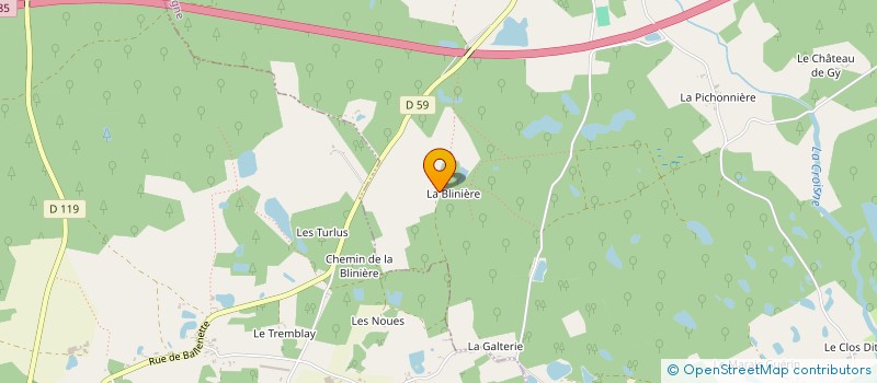 localisation de l'entreprise MADAME DELPHINE NOURY  SOINGS EN SOLOGNE