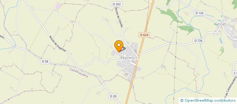 localisation de l'entreprise MADAME DELPHINE OESTREICHER à PEYRENS