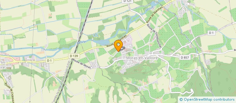 localisation de l'entreprise MADAME DELPHINE OGIER  MORAS-EN-VALLOIRE